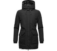 Winterjacke NAVAHOO "Blizzardstorm", Damen, Gr. XXXL(46), schwarz, Oberstoff: 70% Baumwolle, 30% Nylon. Futter: 100% Polyester. Wattierung: 100% Polyester. Ärmelfutter: 100% Polyester, figurbetont Po-