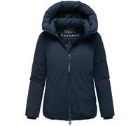 Winterjacke mit Kapuze "Blütenlicht 14" Navy XL