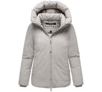 Navahoo Damen warme Winterjacke mit 2-Wege-Reißverschluss Blütenlicht 14 Bone Gr. 3XL
