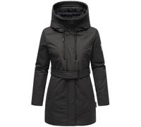 Winterjacke NAVAHOO "Eishauch 14", Damen, Gr. XL (42), schwarz, Obermaterial: 55% Nylon 45% Baumwolle; Innenfutter: 100% Polyester; Wattierung: 100% Polyester; Ärmelfutter: 100% Polyester, figurumspie