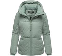 Winterjacke NAVAHOO "Flüsterfee 14", Damen, Gr. S (36), grün (rauchmint), Obermaterial: 100% Polyester, Innenfutter: 100% Polyester, Wattierung: 100% Polyester, Ärmelfutter: 100% Polyester, gerade hüf