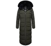 Winterjacke NAVAHOO "Knuddelfee", Damen, Gr. XXL (44), grün (olive), Obermaterial: 100% Polyester; Innenseite: 100% Polyester; Futter: 100% Polyester, Jacken Winterjacke, mit hoch schließendem Kragen,