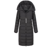 Winterjacke NAVAHOO "Mondmaedchen", Damen, Gr. XL, schwarz, Obermaterial: 100% Polyester. Innenseite: 100% Polyester, Jacken Winterjacke, Extra langer Schnitt mit seitlichen Belüftungsöffnungen (24197