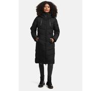 Winterjacke NAVAHOO "Schmatzibär", Damen, Gr. 3XL, schwarz, Obermaterial: 100% Polyester. Innenseite: 100% Polyester. Futter: 100% Polyester, Jacken Winterjacke, mit weichem Teddyfell innen (41169641-