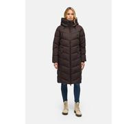 Winterjacke NAVAHOO "Schmatzibär", Damen, Gr. XS, braun (choco), Obermaterial: 100% Polyester. Innenseite: 100% Polyester. Futter: 100% Polyester, Jacken Winterjacke, mit weichem Teddyfell innen (1546
