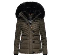 Winterjacke NAVAHOO "Wisteriaa", Damen, Gr. S (36), grau (anthrazit), Oberstoff: 100% Polyester, Futter: 100% Polyester, Wattierung: 100% Polyester, Ärmelfutter: 100% Polyester, Kunstpelz: 90% Polyacr