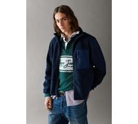 Winterjacke PEPE JEANS "winter jacket BORG JACKET", Herren, Gr. XXL, blau (dulwich blau), 100% Polyester, Jacken Winterjacke (16615035-XXL) dulwich blau