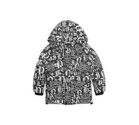Winterjacke PHILIPP PLEIN "Gothic Plein", Herren, Gr. 10, schwarz (02, schwarz), Obermaterial: 100% Polyester. Futter: 100% Polyester. Füllung: 100% Polyester, Jacken Winterjacke (14429920-10) 02, sch