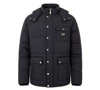 Winterjacke PHILIPP PLEIN "Gothic Plein", Herren, Gr. L, 02, schwarz, Obermaterial: 100% Polyester; Futter: 100% Polyester; Füllung: 100% Polyester, Jacken Winterjacke (26280141-L) 02, schwarz