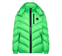 Daunenjacke PLEIN SPORT "Tiger", Herren, Gr. M, 27, acidgrün, Obermaterial: 100% Polyester; Futter: 100% Polyester; Füllung: 100% Polyester, Jacken (61193111-M) 27, acidgrün