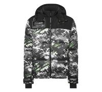 Winterjacke PLEIN SPORT "Winterjacke", Herren, Gr. 3XL, schwarz (02, schwarz), Obermaterial: 100% Polyester. Futter: 100% Nylon. Füllung: 100% Polyester, Jacken Winterjacke (29186146-XXXL) 02, schwarz