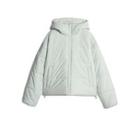 Winterjacke PUMA "Essentials Relaxed Wattierte Kapuzenjacke Damen", Damen, Gr. XS, weiß (créme de mint grün), Obermaterial: 100% Polyester. Futter: 100% Polyester. Füllung: 100% Polyester. Seitentasch