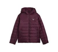 Winterjacke PUMA "Essentials Wattierte Kapuzenjacke Damen", Damen, Gr. S, ruby noir rot, Obermaterial: 100% Polyester. Futter: 100% Polyester. Füllung: 100% Polyester. Seitentasche - Unten: 100% Polye
