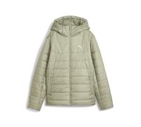 Winterjacke PUMA "Essentials Wattierte Kapuzenjacke Damen", Damen, Gr. XS, grün (lux army grün), Obermaterial: 100% Polyester; Futter: 100% Polyester; Füllung: 100% Polyester; Seitentasche - Unten: 10