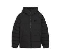 Winterjacke PUMA "MONO HOODED JACKET", Herren, Gr. M, schwarz (puma schwarz), Obermaterial: 100% Polyester, unifarben, regular fit normal, Jacken Winterjacke, sportlicher Stil, Regular Fit, mit Kapuze