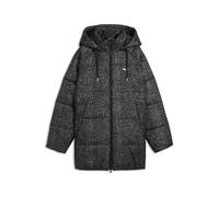 Winterjacke PUMA "Style Relaxed Steppjacke Damen", Damen, Gr. XS, grau (schwarz), Obermaterial: 100% Polyester. Futter: 100% Polyester. Füllung: 100% Polyester. Seitentasche - Unten: 100% Polyester, J