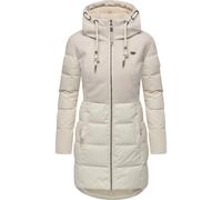 Winterjacke RAGWEAR "Ashani Block Intl.", Damen, Gr. XL (42), ecru, Obermaterial 1: 100% Polyester; Obermaterial 2: 100% Polyester; Innenfutter: 100% Polyester; Wattierung: 100% Polyester; Ärmelfutter