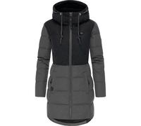 Winterjacke RAGWEAR "Ashani Block Intl.", Damen, Gr. XXXL(46), grau, Obermaterial 1: 100% Polyester; Obermaterial 2: 100% Polyester; Innenfutter: 100% Polyester; Wattierung: 100% Polyester; Ärmelfutte