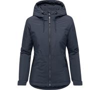 Winterjacke RAGWEAR "Bevin Warm YOUMODO", Damen, Gr. 6XL (52), navy, Obermaterial: 100% Polyester, Innenfutter: 100% Polyester, Wattierung: 100% Polyester, tailliert hüftbedeckend, hoch geschlossener 