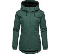 Winterjacke RAGWEAR "Dankka Warm" Gr. XXXL (46), grün (dunkelgrün) Damen Jacken (63740512-XXXL) dunkelgrün