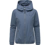 Winterjacke RAGWEAR "Dizzie Warm", Damen, Gr. S (36), blau, Obermaterial: 100% Polyester. Innenfutter: 100% Polyester. Wattierung: 100% Polyester, Basic, figurumspielend hüftbedeckend, hoch geschlosse