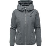 Winterjacke RAGWEAR "Dizzie Warm", Damen, Gr. XS (34), grau, Obermaterial: 100% Polyester, Innenfutter: 100% Polyester, Wattierung: 100% Polyester, Basic, figurumspielend hüftbedeckend, hoch geschloss