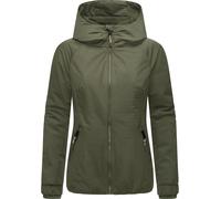 Winterjacke RAGWEAR "Dizzie Warm Rain" Gr. XXXL (46), grün (olivgrün) Damen Jacken (74938024-XXXL) olivgrün