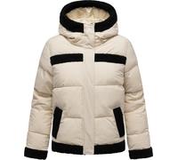 Winterjacke RAGWEAR "Editah YOUMODO", Damen, Gr. L (40), ecru, Obermaterial: 100% Polyester; Innenfutter: 100% Polyester; Wattierung: 100% Polyester, oversize hüftlang, hoch geschlossener Ausschnitt, 