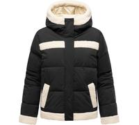 Winterjacke RAGWEAR "Editah YOUMODO", Damen, Gr. M (38), schwarz, Obermaterial: 100% Polyester; Innenfutter: 100% Polyester; Wattierung: 100% Polyester, oversize hüftlang, hoch geschlossener Ausschnit