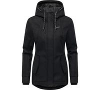 Winterjacke RAGWEAR "Monadde Felt YOUMODO", Damen, Gr. L (40), schwarz, Obermaterial: 100% Polyester, Innenfutter: 100% Polyester, Wattierung: 100% Polyester, Basic, tailliert Po-bedeckend, hoch gesch