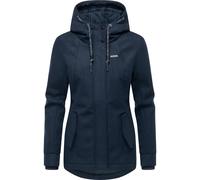 Winterjacke RAGWEAR "Monadde Felt YOUMODO", Damen, Gr. XXXL(46), navy, Obermaterial: 100% Polyester; Innenfutter: 100% Polyester; Wattierung: 100% Polyester, Basic, tailliert Po-bedeckend, hoch geschl