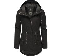 Winterjacke RAGWEAR "Monadis Black Label", Damen, Gr. 5XL (50), gelb (shadow), Außenmaterial: 65% Polyester, 35% Baumwolle, Innenfutter: 100% Polyester, Wattierung: 100% Polyester, figurbetont Po-bede