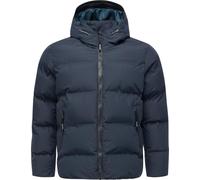 Winterjacke RAGWEAR "Norgos", Herren, Gr. L (52), navy, Obermaterial: 100% Polyester; Innenfutter: 100% Polyester; Wattierung: 100% Polyester, gerade hüftbedeckend, hoch geschlossener Ausschnitt, eng