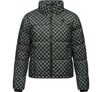 Winterjacke RAGWEAR "Serah Print" Gr. 4XL (48), grau (graugrün) Damen Jacken (42260067-4XL) graugrün