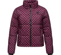 Winterjacke RAGWEAR "Serah Print", Damen, Gr. XXXL(46), pink (fuchsia), Außenmaterial: 100% Polyester. Innenfutter: 100% Polyester. Wattierung: 100% Polyester, gerade hüftlang, hoch geschlossener Auss