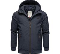 Winterjacke RAGWEAR "Stewie", Herren, Gr. XXXL (58), blau (navy), Obermaterial: 100% Polyester. Futter: 100% Polyester. Wattierung: 100% Polyester, figurumspielend hüftbedeckend, Ärmel ohne Ärmelschli