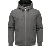 Ragwear Herren warme wasserdichte Winterjacke mit verstellbarer Kapuze Stuartt YOUMODO Stone Grey Gr. L