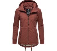 Winterjacke RAGWEAR "YM-Danka" Gr. L (40), rot (rotbraun) Damen Jacken Winterjacken stylische Winter Outdoorjacke mit Kapuze (46088213-L)