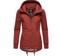 Ragwear Damen Winterjacke Outdoorjacke mit Kapuze YM-Danka Chili Red22 Gr. S