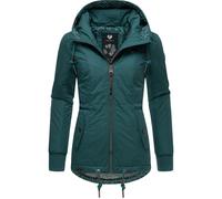 Ragwear Damen Winterjacke Outdoorjacke wasserdicht mit Kapuze YM-Danka Dark Green022 Gr. XL