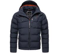 Winterjacke STONE HARBOUR "Arvidoo", Herren, Gr. XL (54), blau (navy), Obermaterial: 100% Polyester. Futter: 100% Polyester. Wattierung: 100% Polyester. Ärmelfutter: 100% Polyester, gerade hüftlang, h