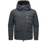 Winterjacke STONE HARBOUR "Yorchii XX", Herren, Gr. XL (54), blau (navy), Obermaterial: 100% Polyester, Innenfutter: 100% Polyester, Wattierung: 100% Polyester, Ärmelfutter: 100% Polyester, Modisch, g