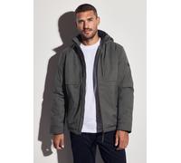 Winterjacke STREET ONE MEN, Herren, Gr. XL (44), braun (warm rock braun melange), Stoff, Obermaterial: 100% Polyester; Futter: 100% Polyester; Füllung: 100% Polyester, unifarben, normal normal, ohne A