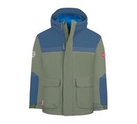 Winterjacke TROLLKIDS "KIDS FINNMARK JACKET XT", Mädchen, Gr. 176, ivy, mystic blau, electric blau, Obermaterial: 100% Polyamid. Futter: 100% Polyamid. Wattierung: 100% Polyester, Jacken Winterjacke (
