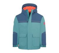 Winterjacke TROLLKIDS "KIDS FINNMARK JACKET XT", Mädchen, Gr. 176, orange (stormy blau, mystic blau, flame orange), Obermaterial: 100% Polyamid. Futter: 100% Polyamid. Wattierung: 100% Polyester, Jack