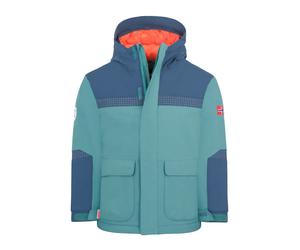 Winterjacke TROLLKIDS "KIDS FINNMARK JACKET XT", Mädchen, Gr. 176, orange (stormy blau, mystic blau, flame orange), Obermaterial: 100% Polyamid. Futter: 100% Polyamid. Wattierung: 100% Polyester, Jack