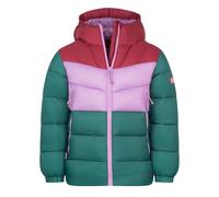 Winterjacke TROLLKIDS "KIDS KIRKENES JACKET", Mädchen, Gr. 164, blau (midnight petrol, light violet, deep rot), Web, Obermaterial: 100% Polyamid. Futter: 100% Polyamid. Wattierung: 100% Polyester, Jac