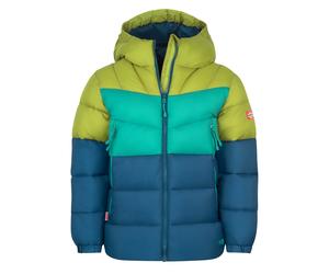 Winterjacke TROLLKIDS "KIDS KIRKENES JACKET", Mädchen, Gr. 164, grün (pear grün, madeira blau, sea grün), Web, Obermaterial: 100% Polyamid. Futter: 100% Polyamid. Wattierung: 100% Polyester, Jacken Wi