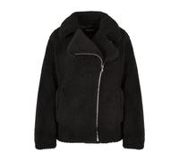 Urban Classics Ladies Sherpa Biker Jacket in Gr. 3XL in Schwarz
