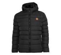 Winterjacke URBAN CLASSICS "Urban Classics Herren Basic Bubble Jacket", Herren, Gr. 3XL, schwarz, 100% Polyamid, unifarben, normal, ohne Ausschnitt, Jacken Winterjacke (12956553-XXXL) schwarz
